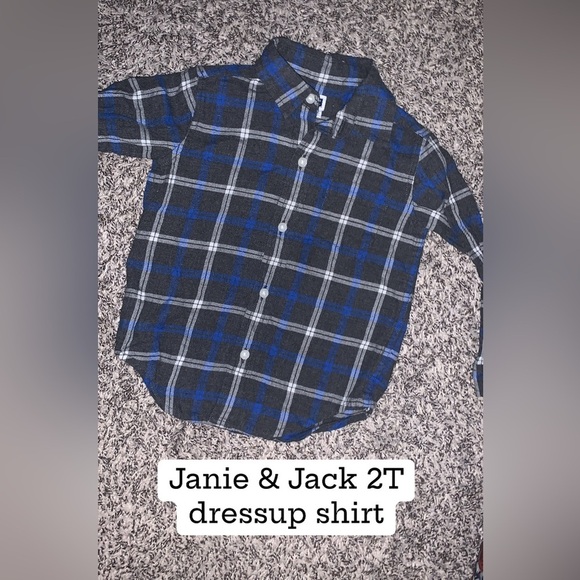 Janie & Jack 2T toddler buttondown - Picture 1 of 3